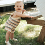 Petit Lem | Knit Top + Shorts Set