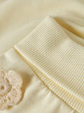 Name It | Yellow Flower Sweatpants | Pear Sorbet