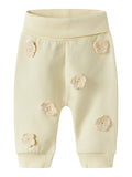 Name It | Yellow Flower Sweatpants | Pear Sorbet