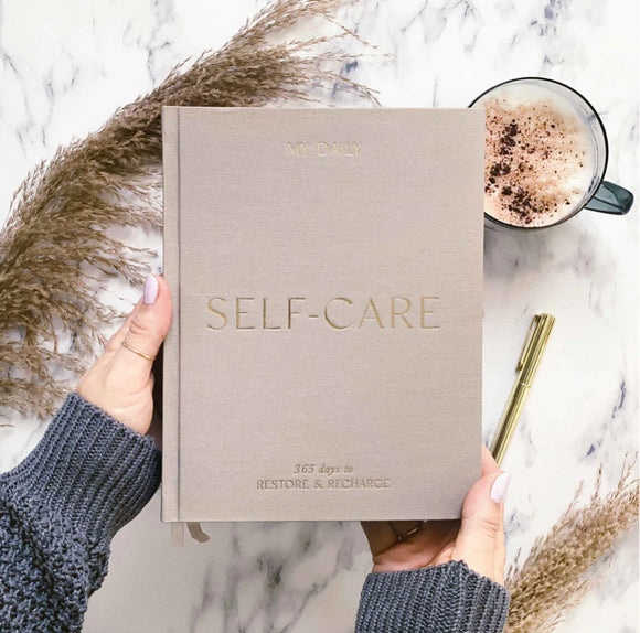 Blush + Gold | My Daily Self Care 365 Day Planner