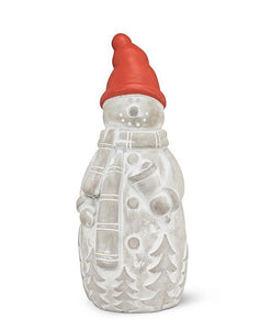 Abbott | Red Snowman With Bell