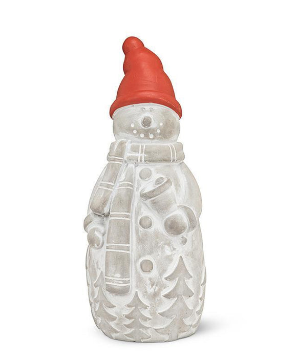 Abbott | Red Snowman With Bell