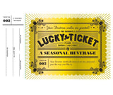 Lucky Tickets For Christmas | 12Golden Gift Coupons