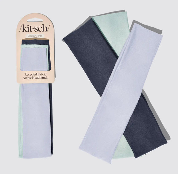 Kitsch | Recycled Fabric Active Headband | Garden Bouquet | 3pc