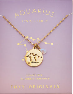 Foxy Originals | STARGAZER ORIGINALS NECKLACE | AQUARIUS