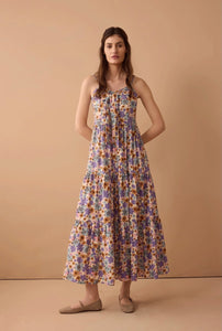 Myra Bag | Jocelyn Joy Floral Dress | Purple