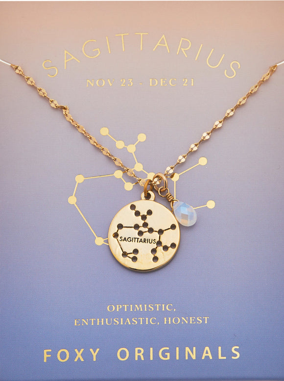Foxy Originals | STARGAZER ORIGINALS NECKLACE | SAGITTARIUS
