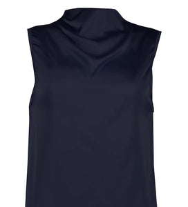 Bishop & Young | Cowl Neck Top | Marine - K1ETW2564