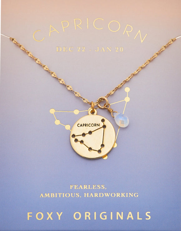 Foxy Originals | STARGAZER COLLECTION NECKLACE | CAPRICORN
