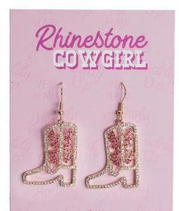 Totalee Gift | Dangle Rhinestone Earrings