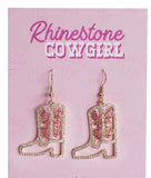 Totalee Gift | Dangle Rhinestone Earrings
