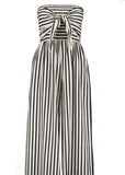 Bishop + Young | Elva Stripe Jumpsuit | Black Stripe