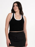 C’est Moi | Bamboo Rib Deep Scoop Neck Tank