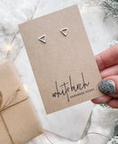 White Birch | Stud Earrings