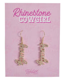 Totalee Gift | Dangle Rhinestone Earrings