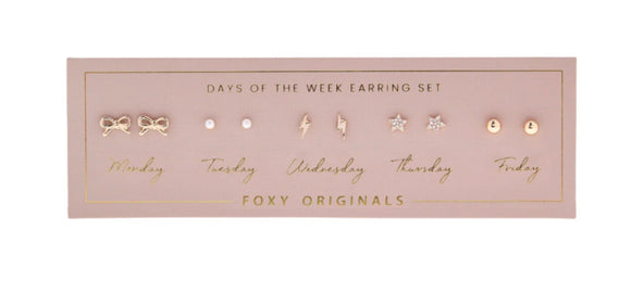 Foxy Originals | Days of the Week Earrings