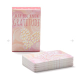 May You Know Joy | Daily Affirmations Cards With Stand
