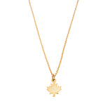 Foxy Originals | Maple Leaf Charm Necklace | Gold