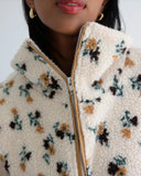 Brunette the Label | Floral Sherpa Jacket