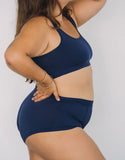 Huha | Mineral Brief Underwear | Navy