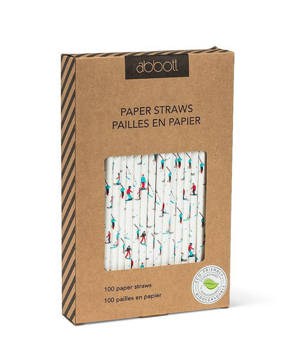 Abbott | Paper Straws Skiers
