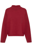 Ichi | Ihbetias Pullover Sweater | Salsa Red
