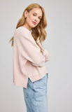 Gentle Fawn | Echo Pullover Sweater | Petal Pink