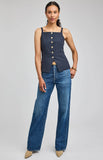 Gentle Fawn | Harper Button Down Vest | Navy