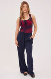 Gentle Fawn | Sierra Tank Top | Garnet Stripe