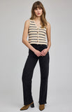 Gentle Fawn | Mariana Knit Vest | Navy Stripe