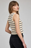 Gentle Fawn | Mariana Knit Vest | Navy Stripe