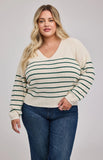 Gentle Fawn | Tucker Pullover Sweater | Kelly Stripe