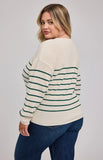 Gentle Fawn | Tucker Pullover Sweater | Kelly Stripe