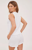 Gentle Fawn | Breanna Tank | White