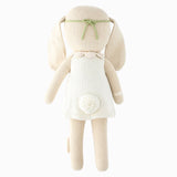 Cuddle + Kind | Hannah The Ivory Bunny | 20" Hand Knit Doll