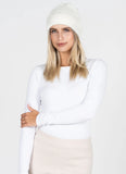 C’est Moi | Fuzzy Ribbed Beanie Hat