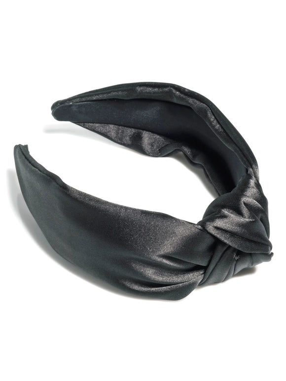 Shiraleah | Satin Knotted Black Headband