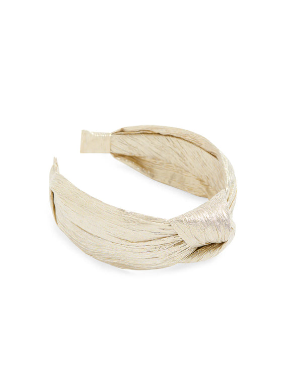 Shiraleah | Goldie Knotted Champagne Headband