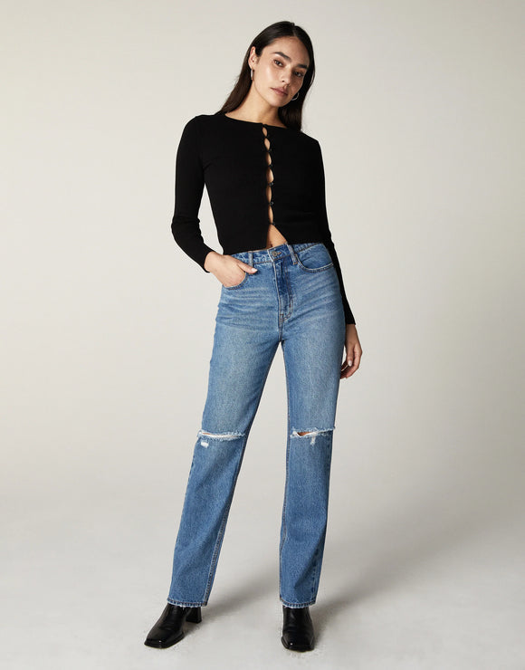 Unpublished | Rae High Rise Straight Leg