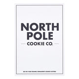 Santa Barbara | North Pole Cookie CO. Set of 8 ornaments Cookie Cutter