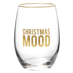 Santa Barbara | Christmas Mood Wine Glass #L7317
