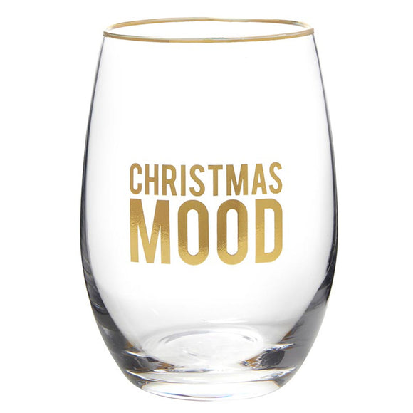 Santa Barbara | Christmas Mood Wine Glass #L7317