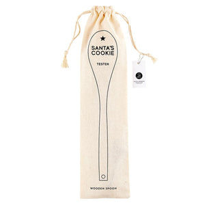 Santa Barbara | Santa’s Cookie Tester Wooden Spoon