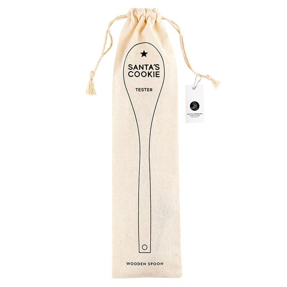 Santa Barbara | Santa’s Cookie Tester Wooden Spoon