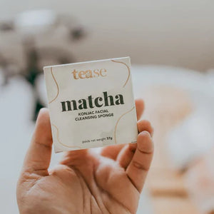 Tease | Matcha Konjac Facial Sponge