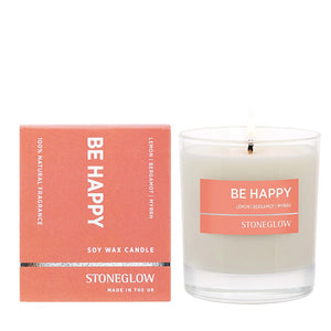Stoneglow | Be Happy Candle