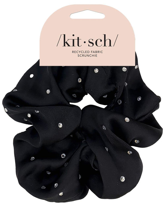 Kitsch | Satin Rhinestone Scrunchie