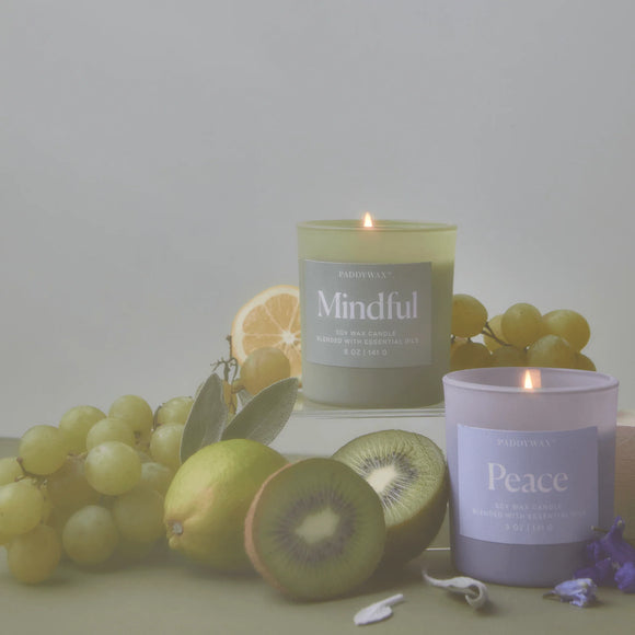 Paddy wax candle | Peace & Mindful