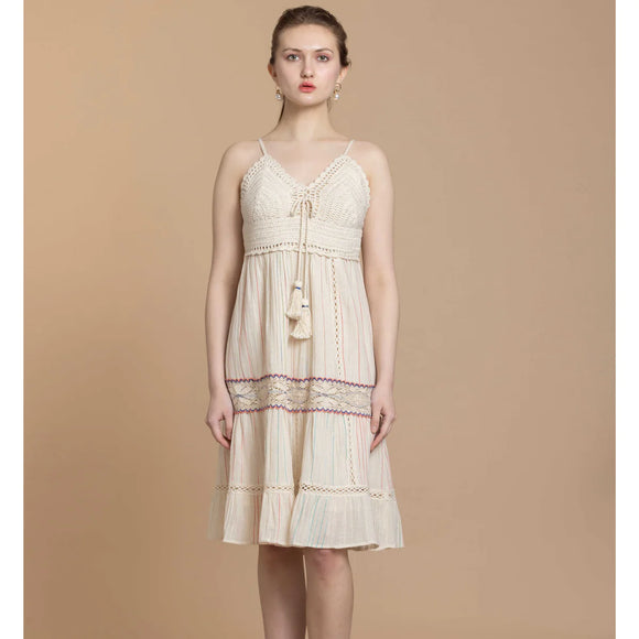 Bohera | Myra Bag | Amore Crochet Full Skirt Dress