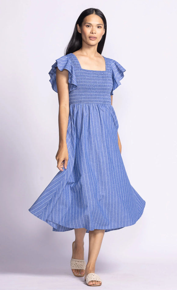 Pink Martini | Camille Dress | Blue